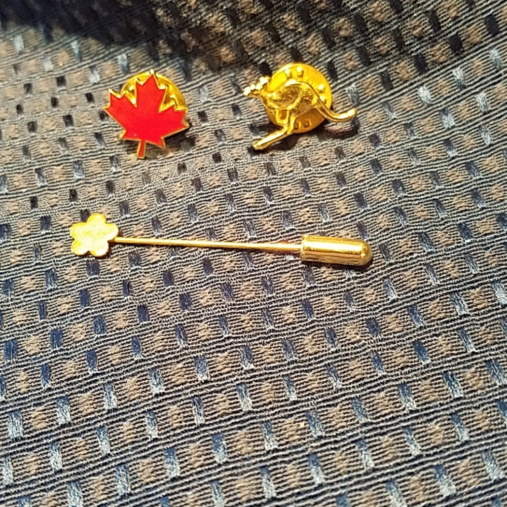 Vintage tie tacks